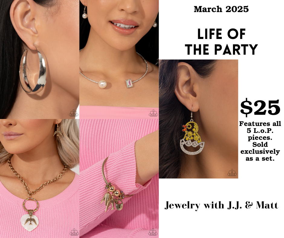 "Life of the Party" Exclusive Bundle - March 2025 - Paparazzi Accessories