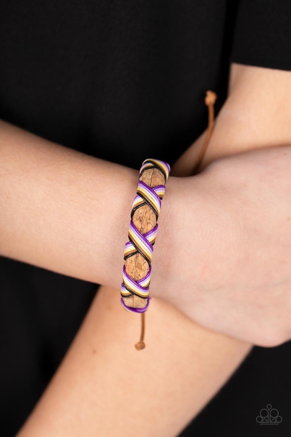 Desert Pirate - Multi - Cork Bracelet - Paparazzi Accessories