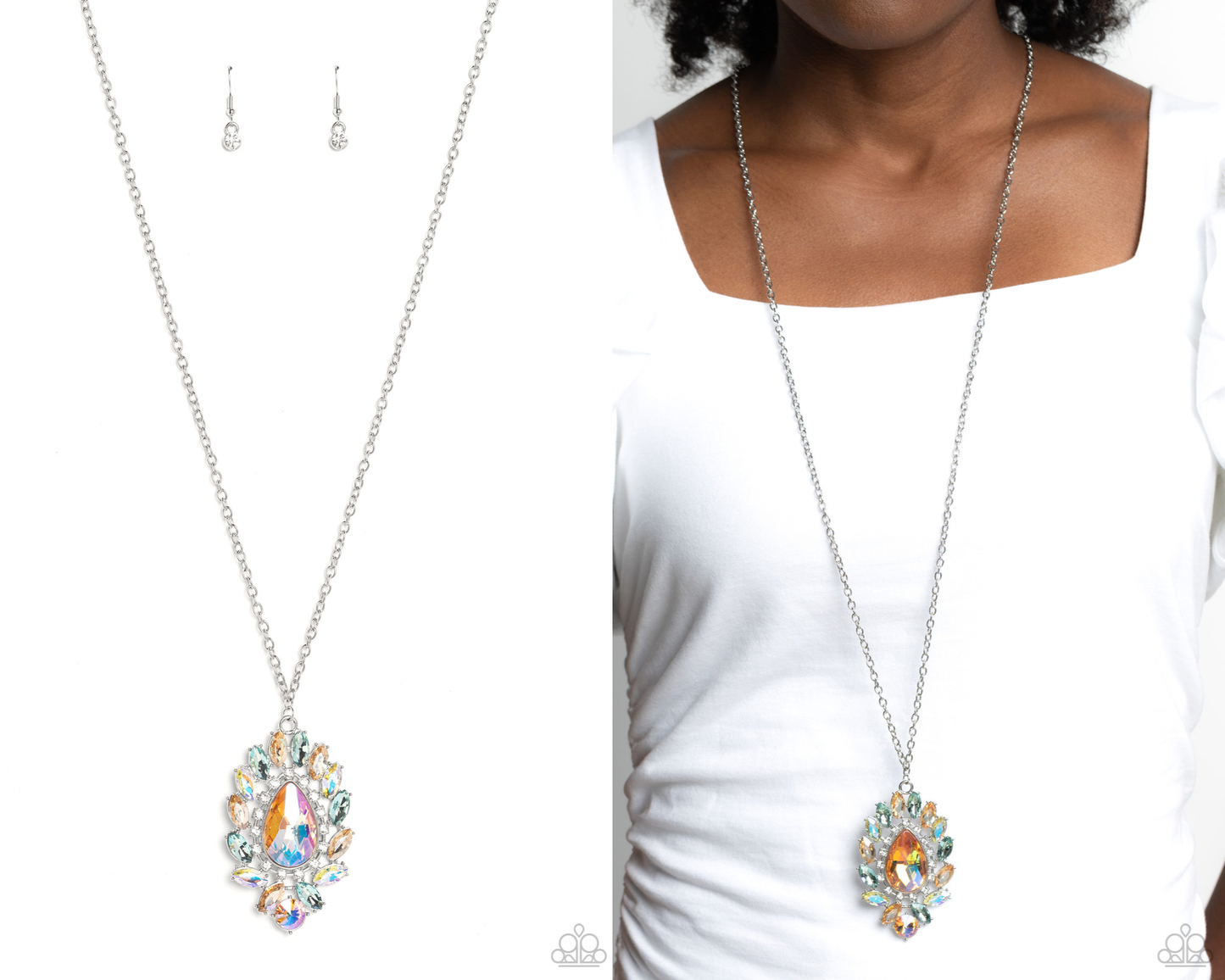 Over the TEARDROP - Multi Necklace - Paparazzi Accessories