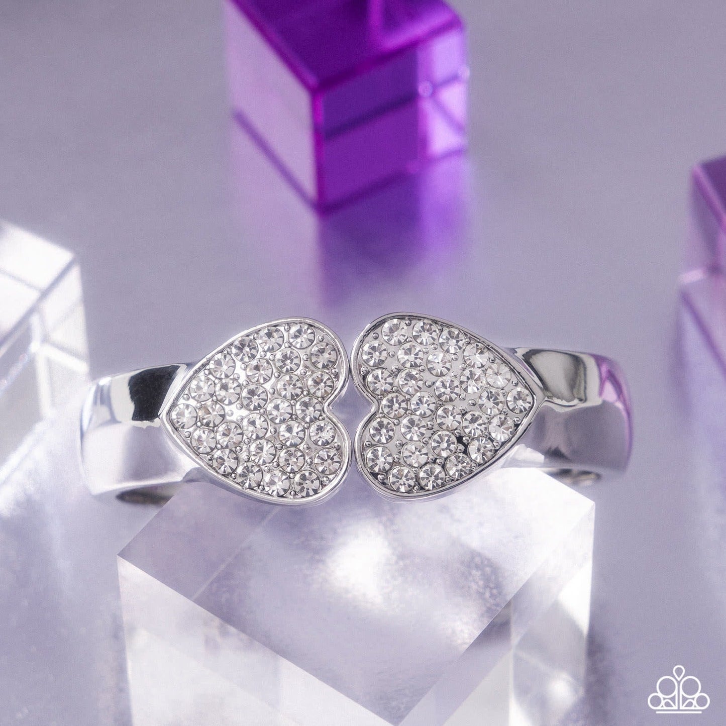 Gimme the Glitz Exclusive Piece #2 - February 2025 - Heart Hinge Bracelet