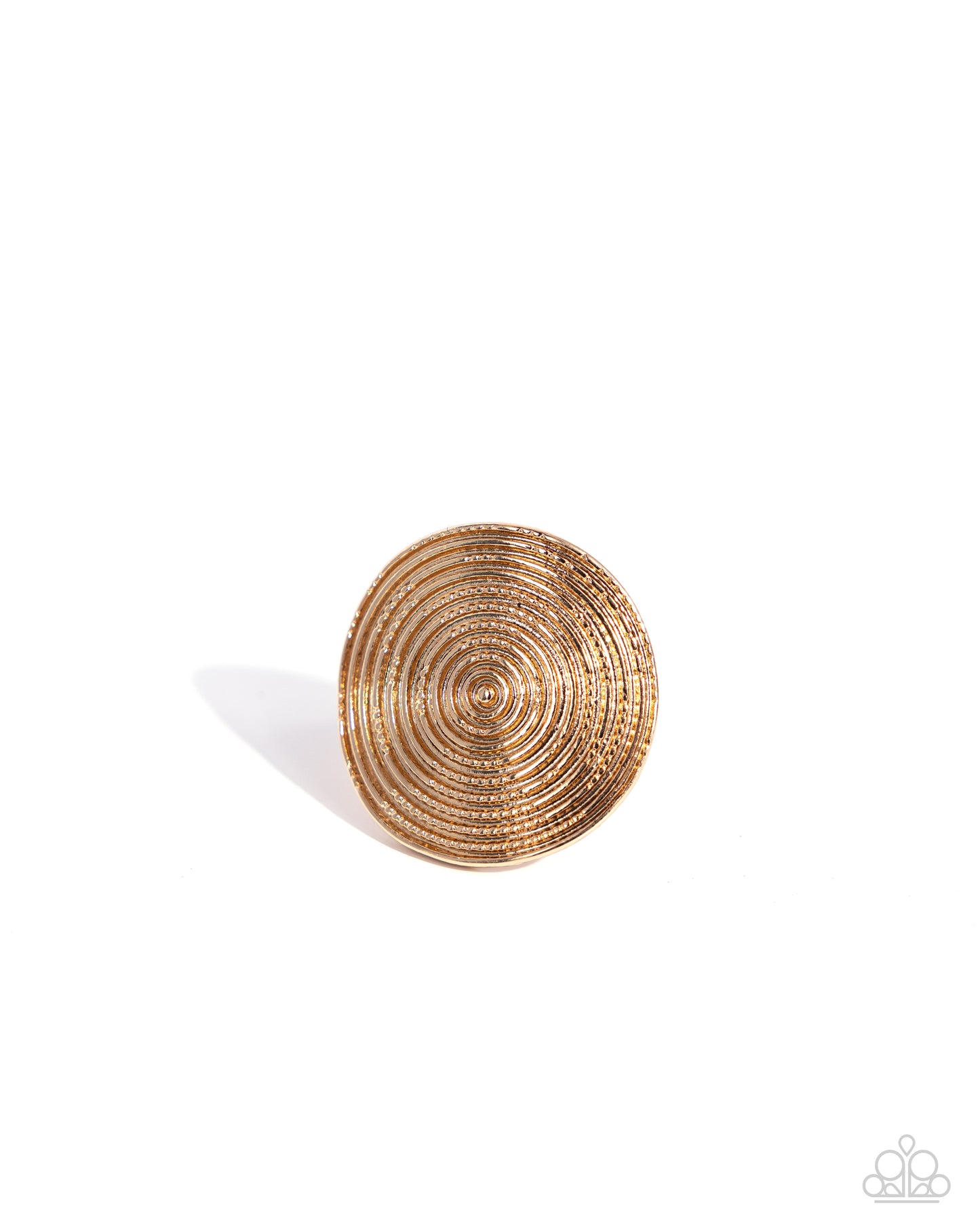 Dizzying Delight - Gold Ring - Paparazzi Accessories