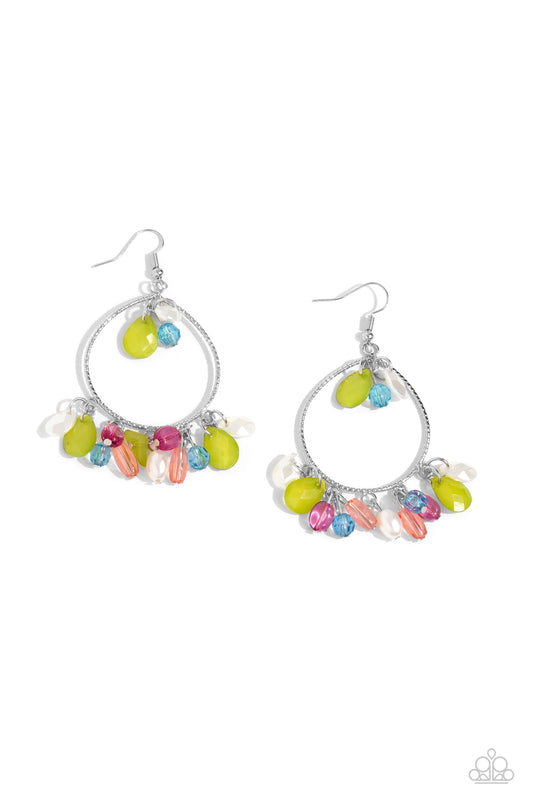 Elite Expression - Multi Fishhook Earrings - Paparazzi Accessories