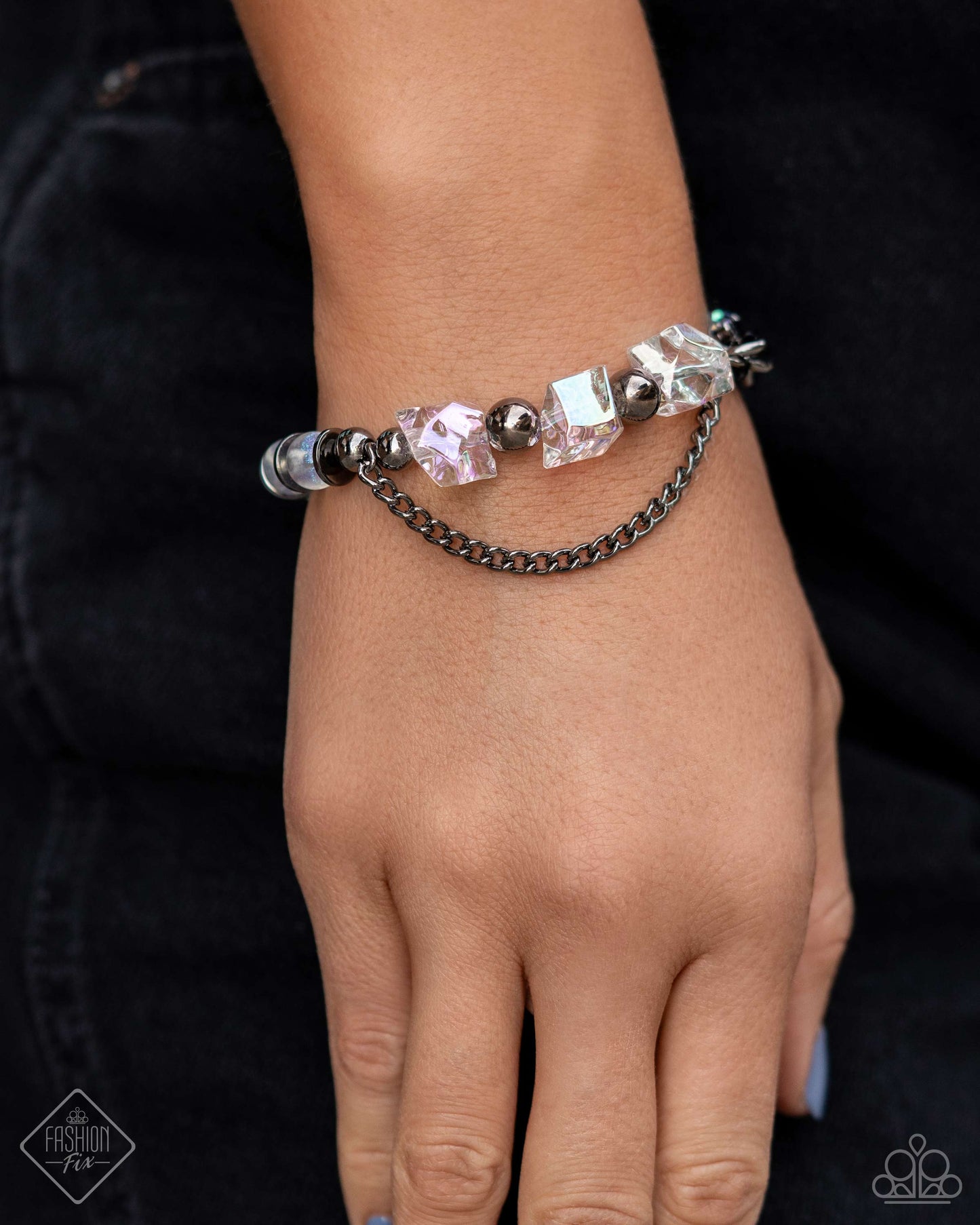 Commanding Capability - Blue Clasp Bracelet - Paparazzi Accessories