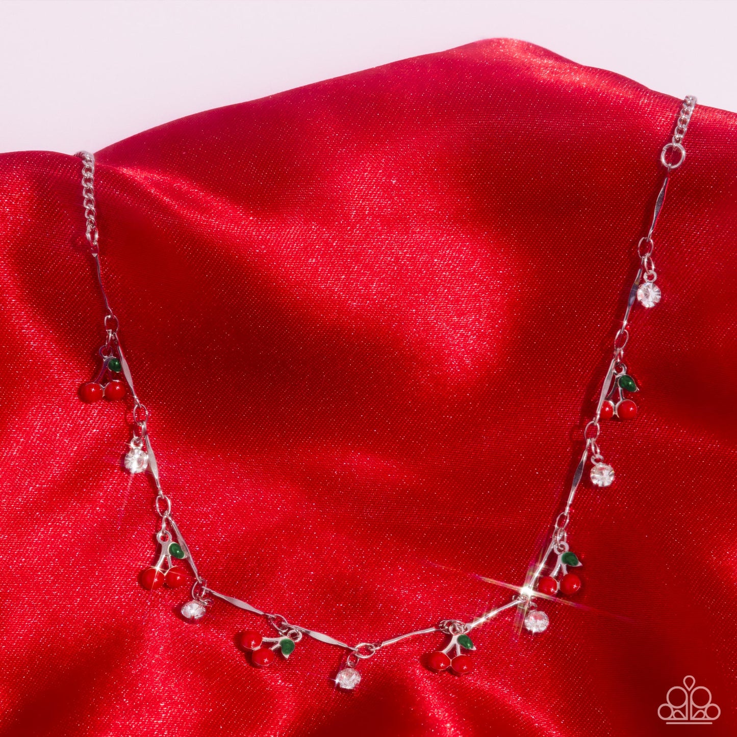 California Cherries - Red Necklace - Paparazzi Accessories