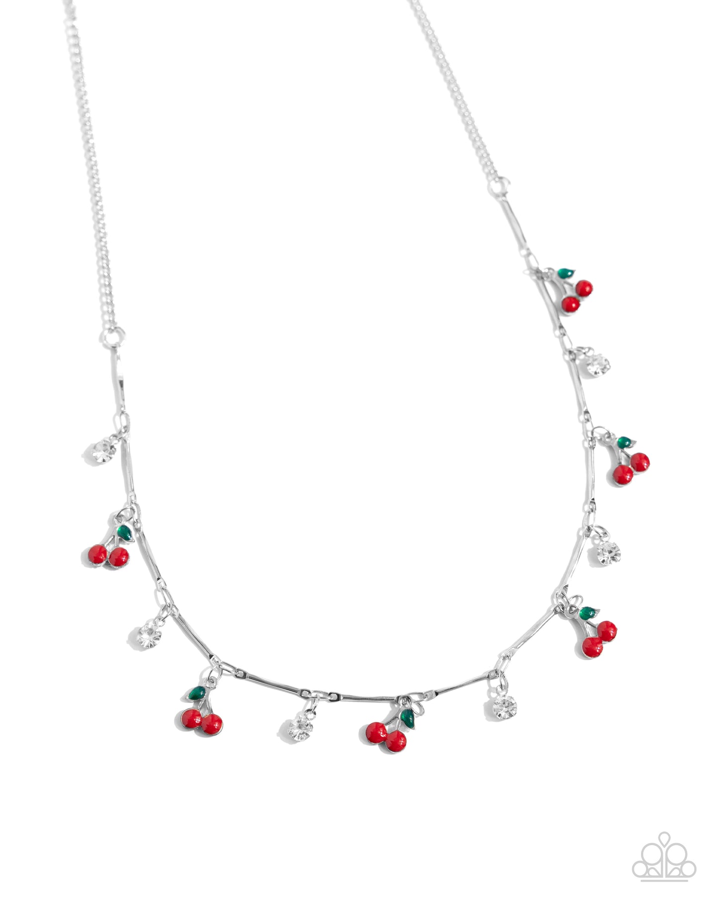 California Cherries - Red Necklace - Paparazzi Accessories
