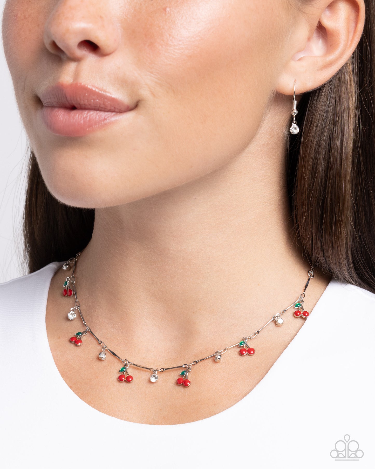 California Cherries - Red Necklace - Paparazzi Accessories
