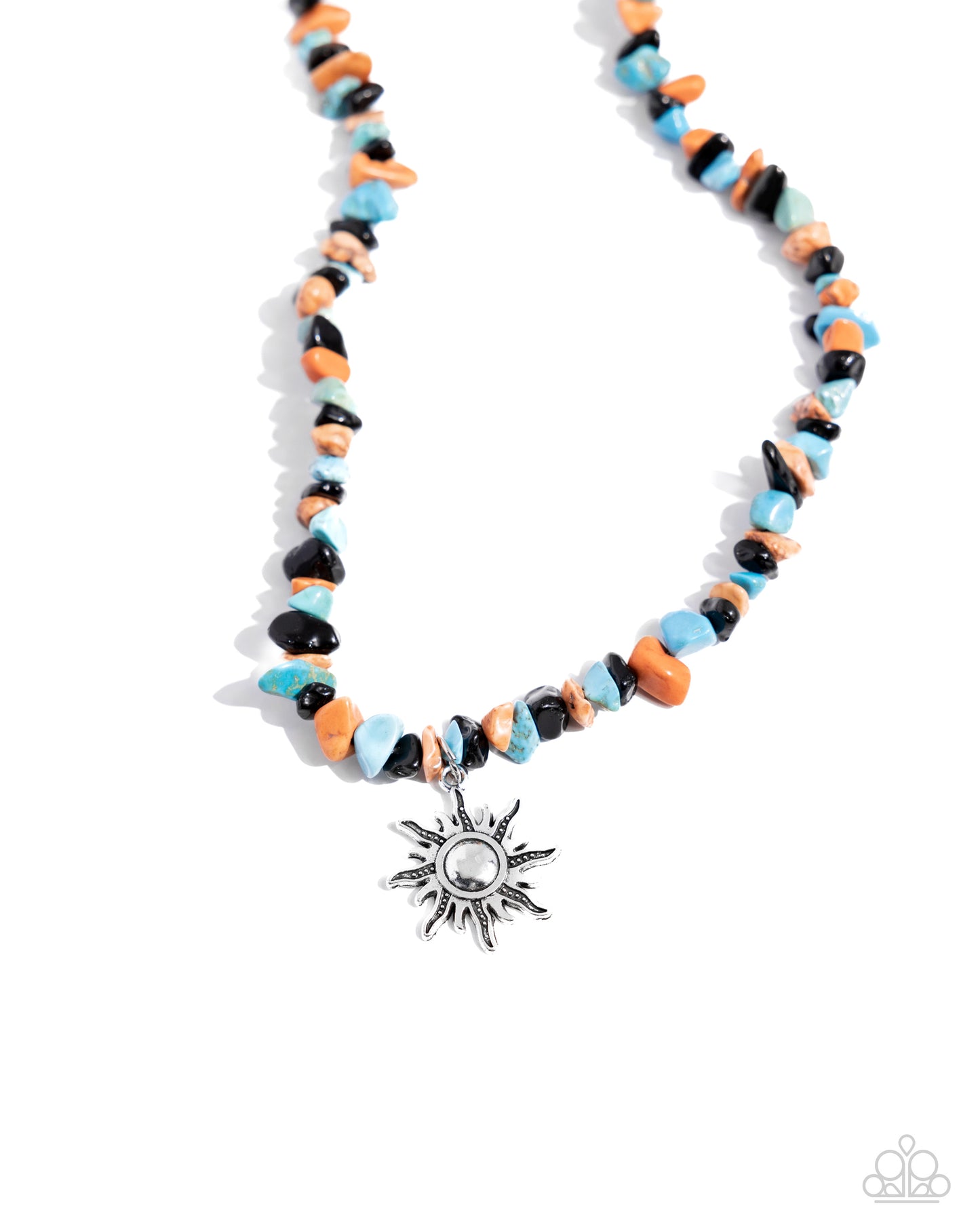 Dancing In The Sunlight - Black Urban Necklace - Paparazzi Accessories