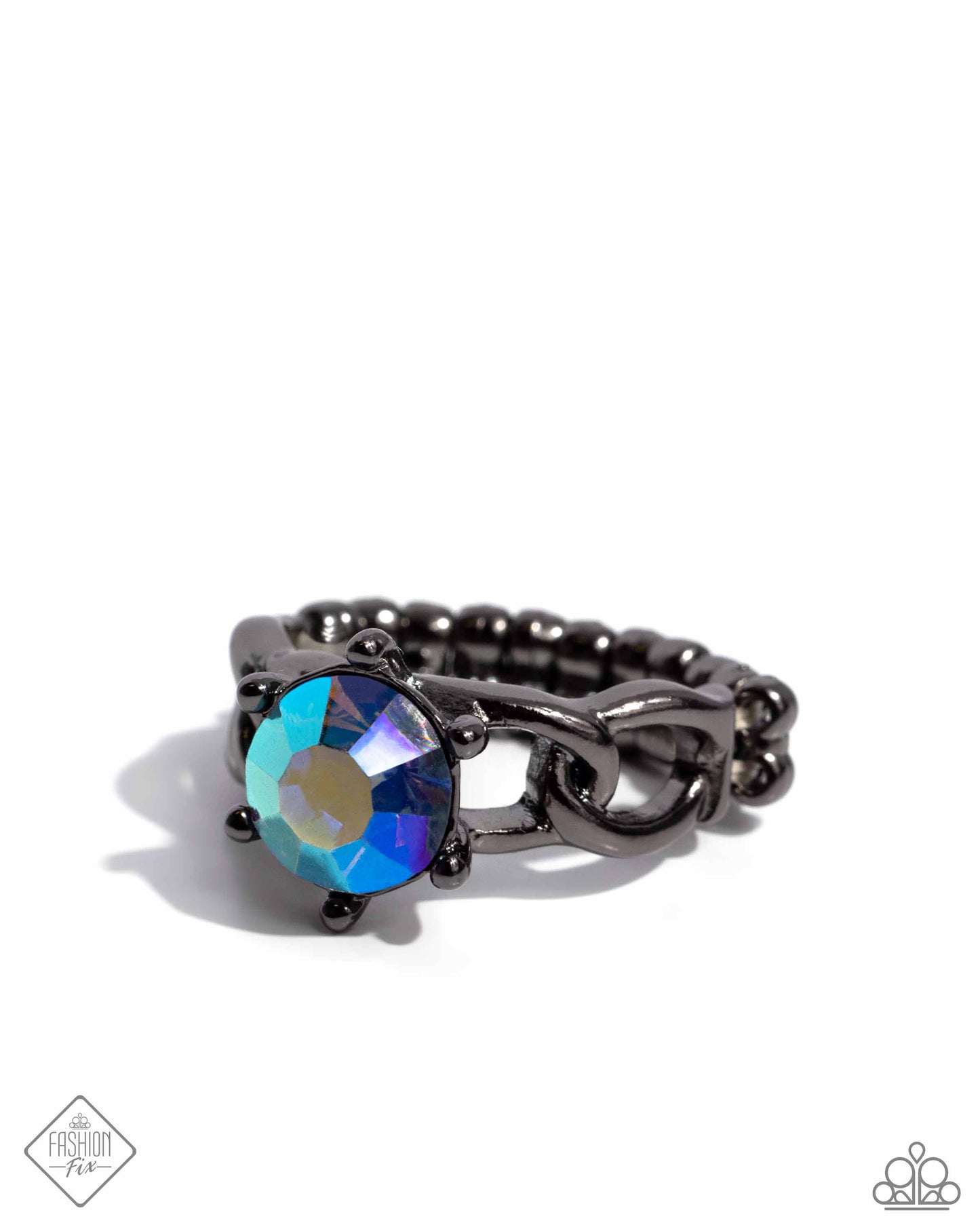 Authoritative Ability - Blue UV Shimmer Ring - Paparazzi Accessories