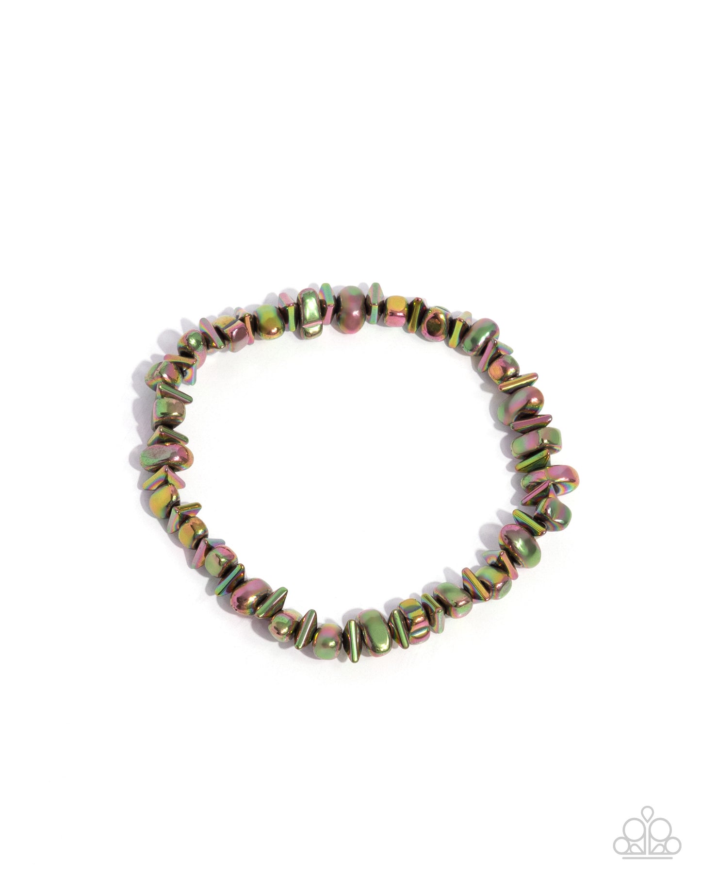 City Combination - Multi Urban Stretchy Bracelet - Paparazzi Accessories