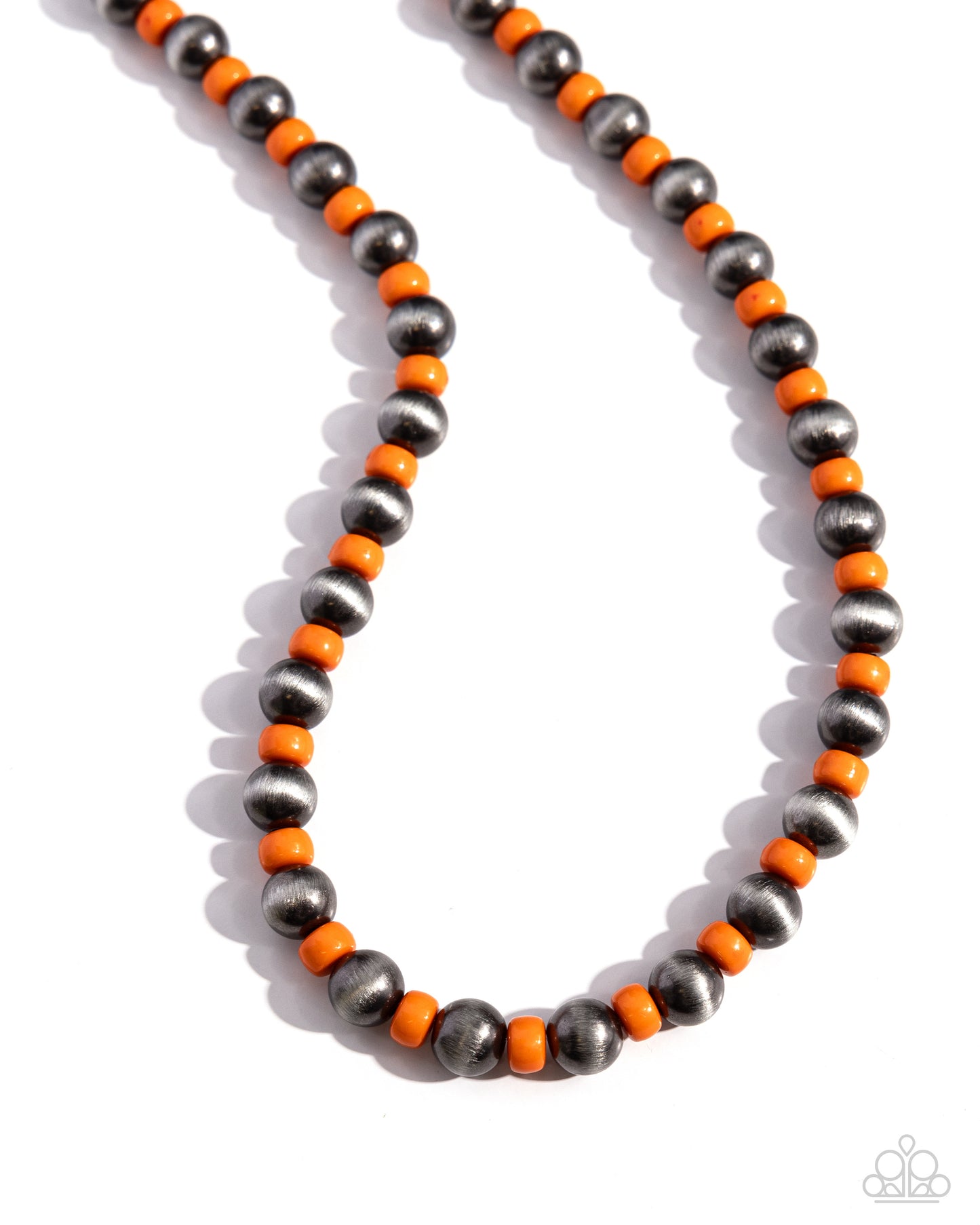 Contemporary Confidence - Orange Necklace - Paparazzi Accessories