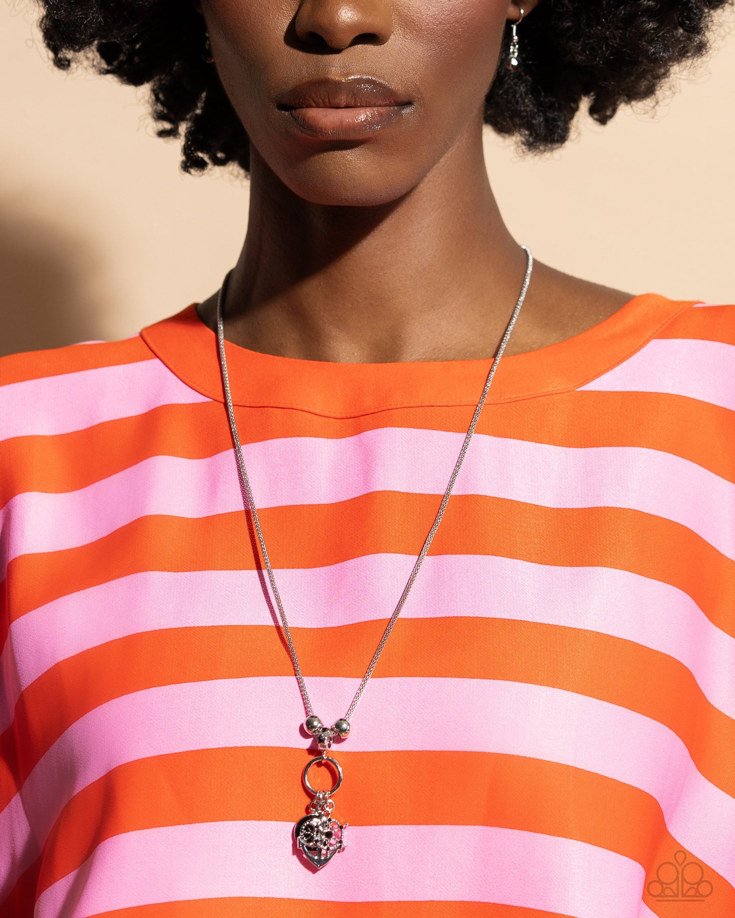 Nuanced Nautical - Black Anchor Pendant Necklace - Paparazzi Accessories