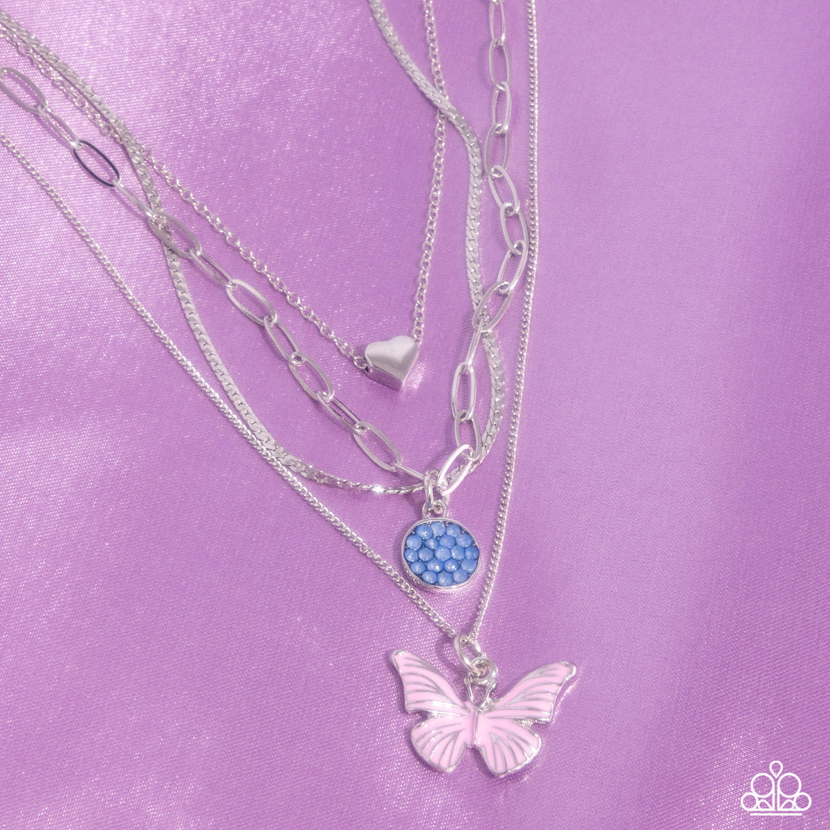 Whimsical Wardrobe - Pink Necklace - Paparazzi Accessories