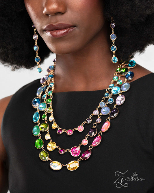 Elated - 2024 Zi Collection Necklace - Paparazzi Accessories