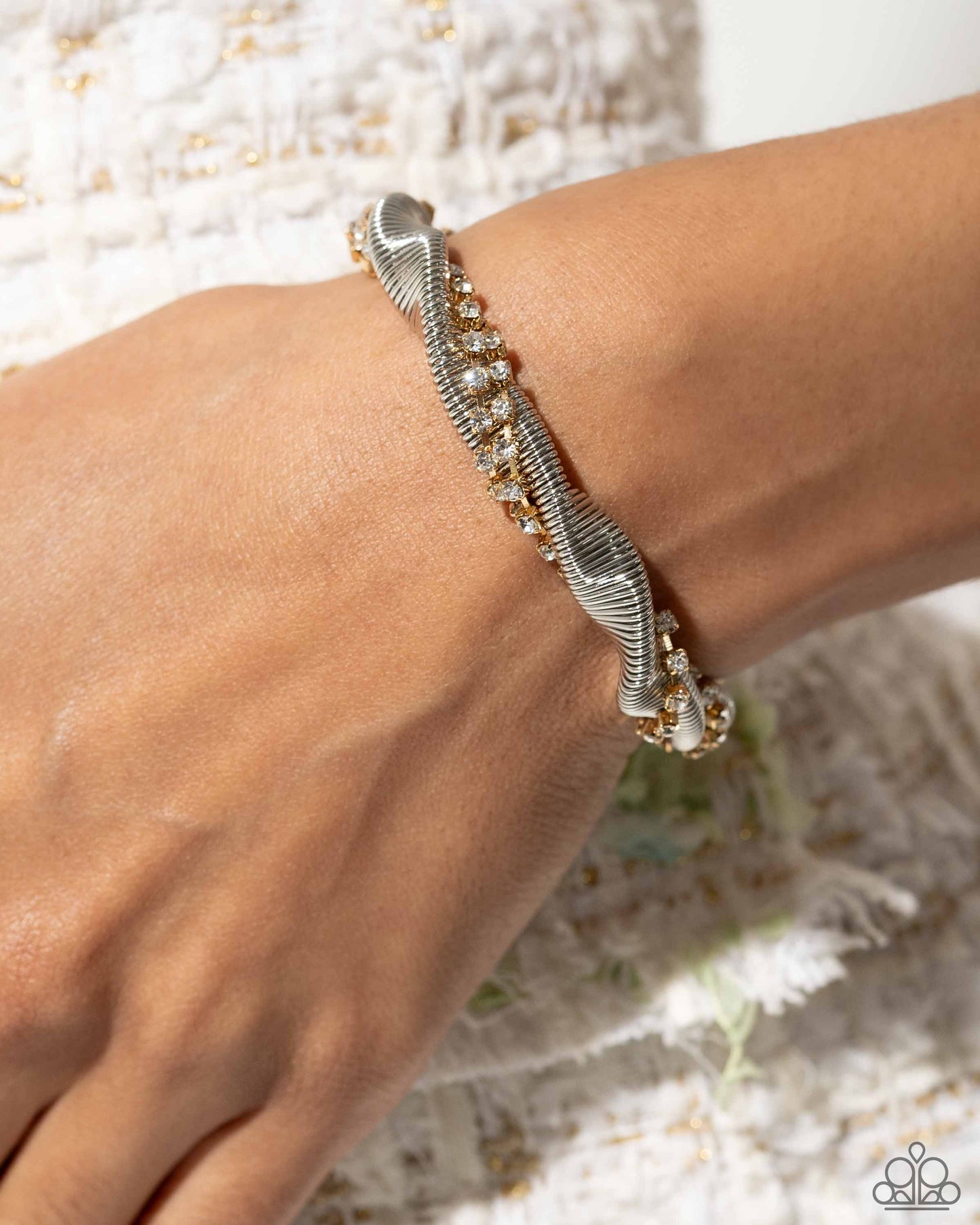 Coiled Champion - Multi Chain Clasp Closure Bracelet - Paparazzi Accessories