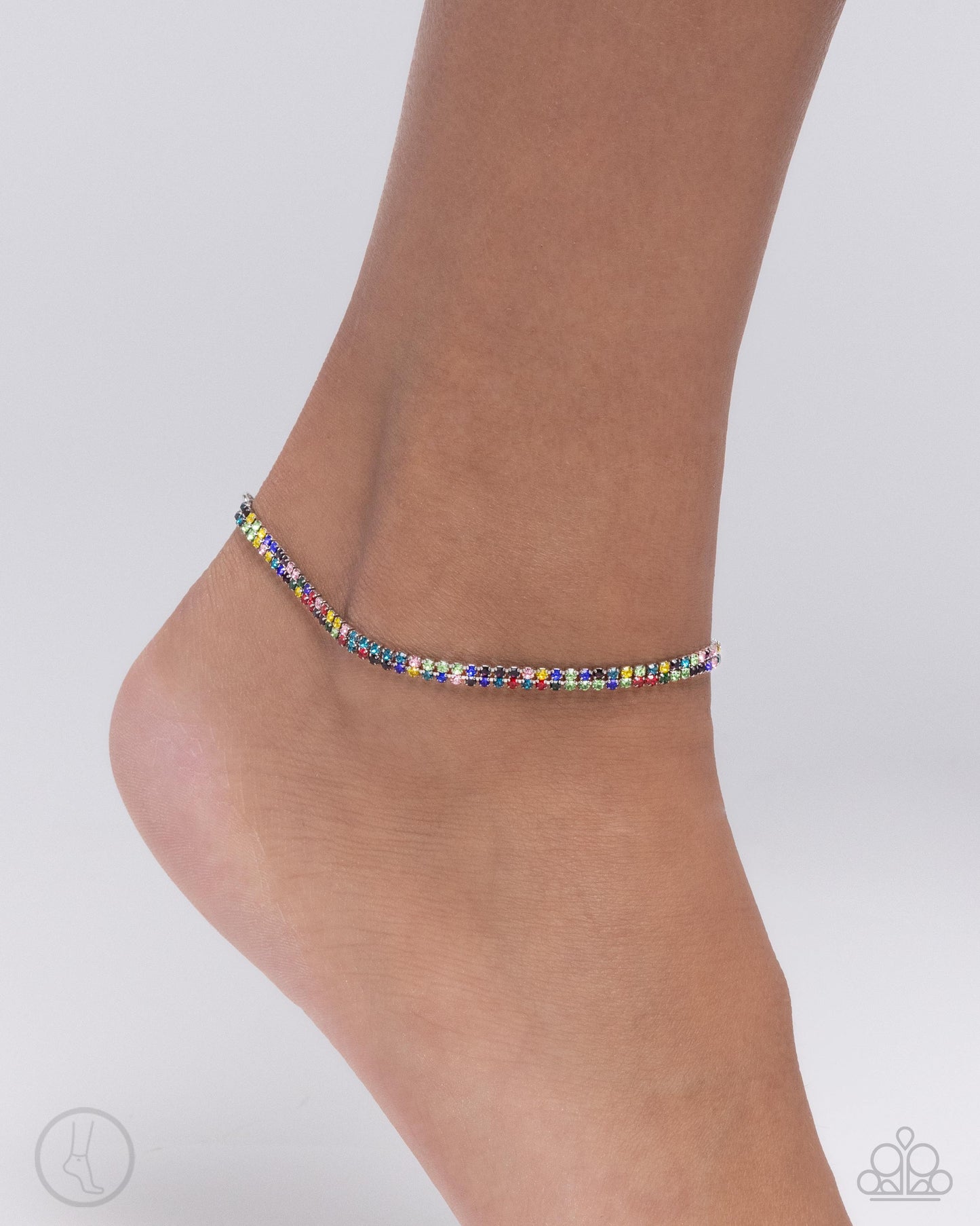 Adorable Anklet - Multi Clasp Anklet - Paparazzi Accessories