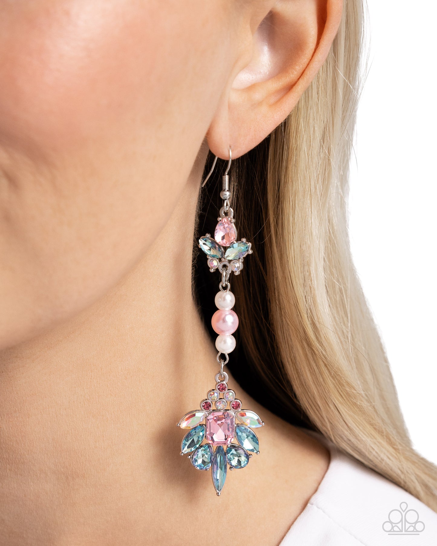 Considerable Captivation - Multi Fishhook Earrings - Paparazzi Accessories