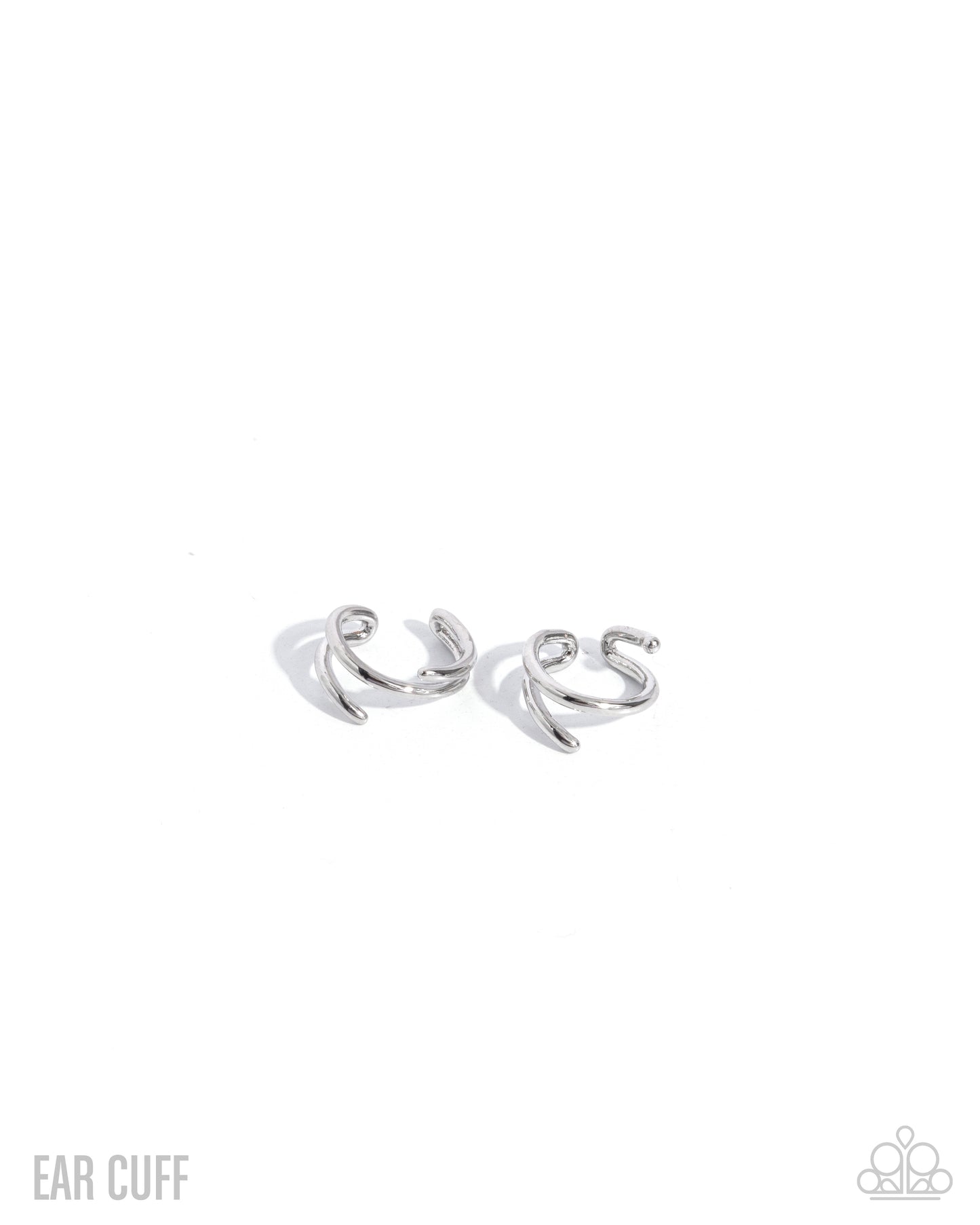 Elven Empowerment - Silver Ear Cuff Earrings - Paparazzi Accessories