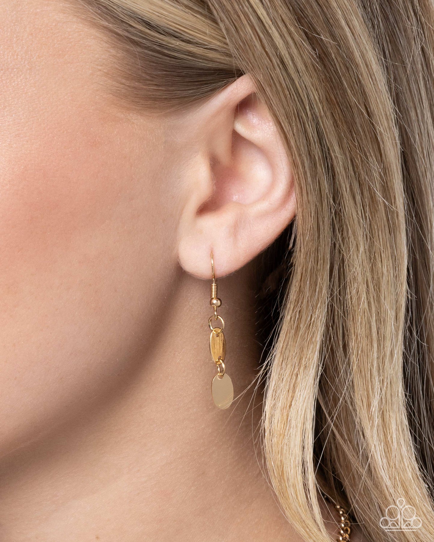 Seamless Sunset - Gold Chain Link Necklace - Paparazzi Accessories