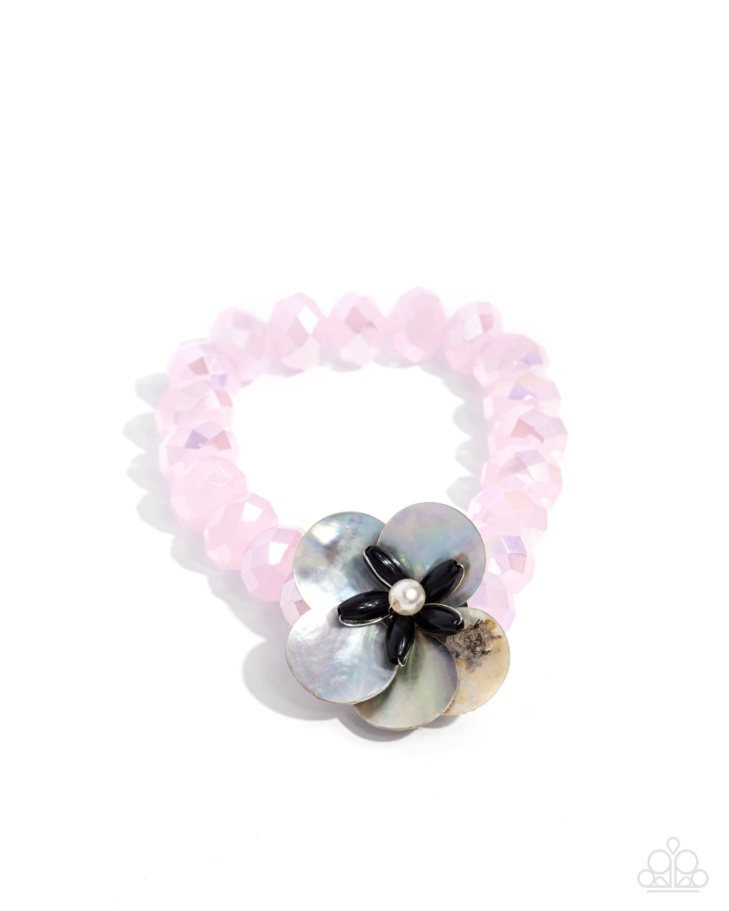 Cool Cabana - Pink Stretchy Bracelet - Paparazzi Accessories
