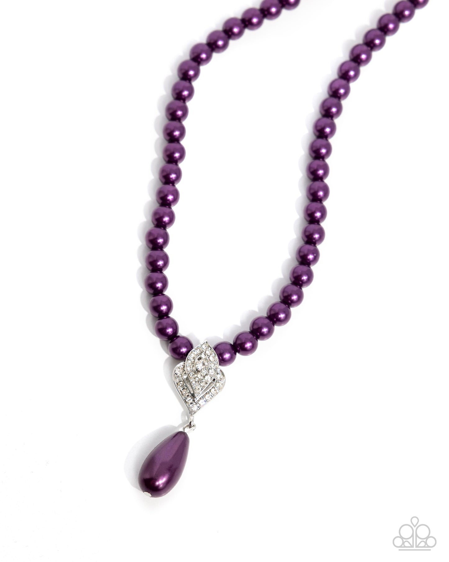 Eternal Elegance - Purple Pearl Necklace - Paparazzi Accessories