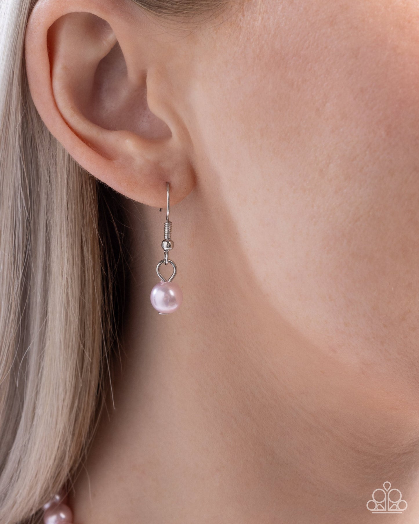 All Over TON - Pink Pearl Necklace - Paparazzi Accessories