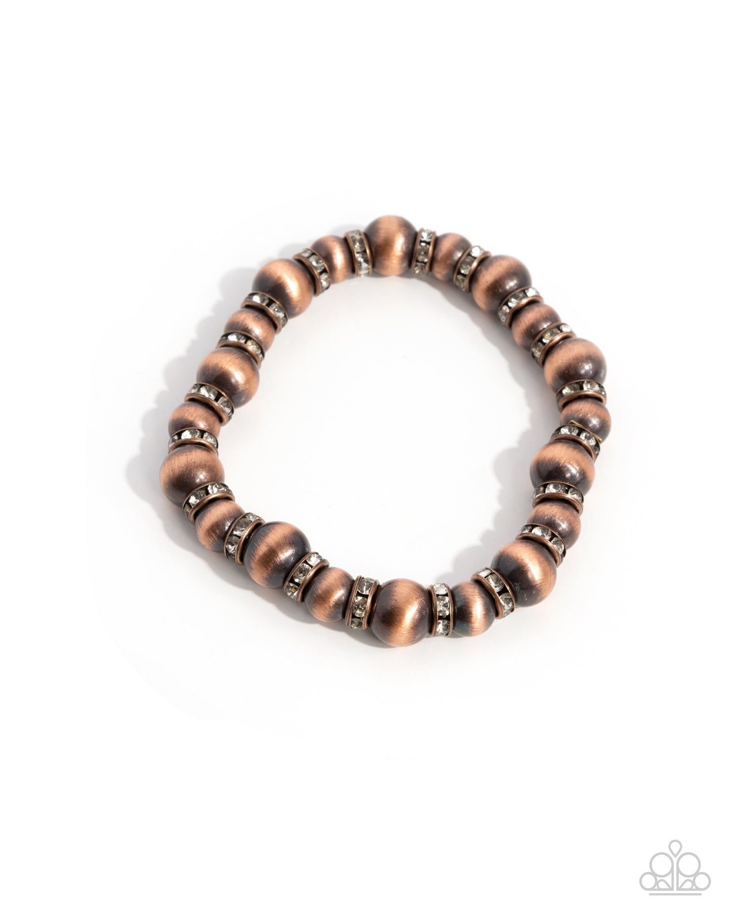 Complete Look - Harmonious Hearth" Copper Necklace & "Harmonious Hallmark" Copper Bracelet - Paparazzi Accessories