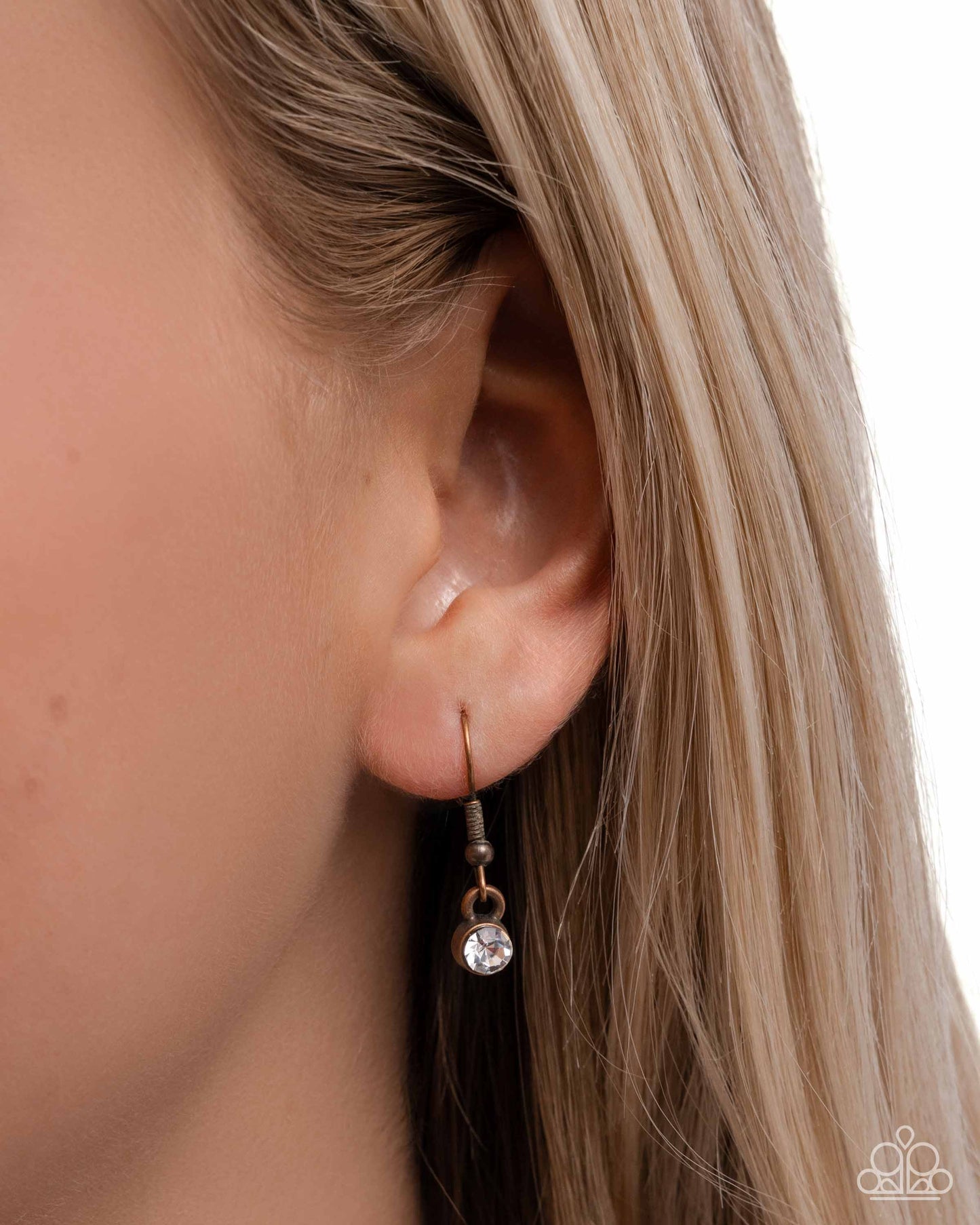 Family Crest - Copper and Green Pendant Necklace - Paparazzi Accessories