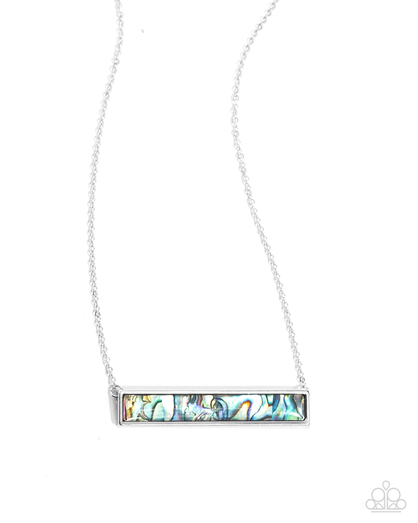 Adorable Abalone - Multi Necklace - Paparazzi Accessories