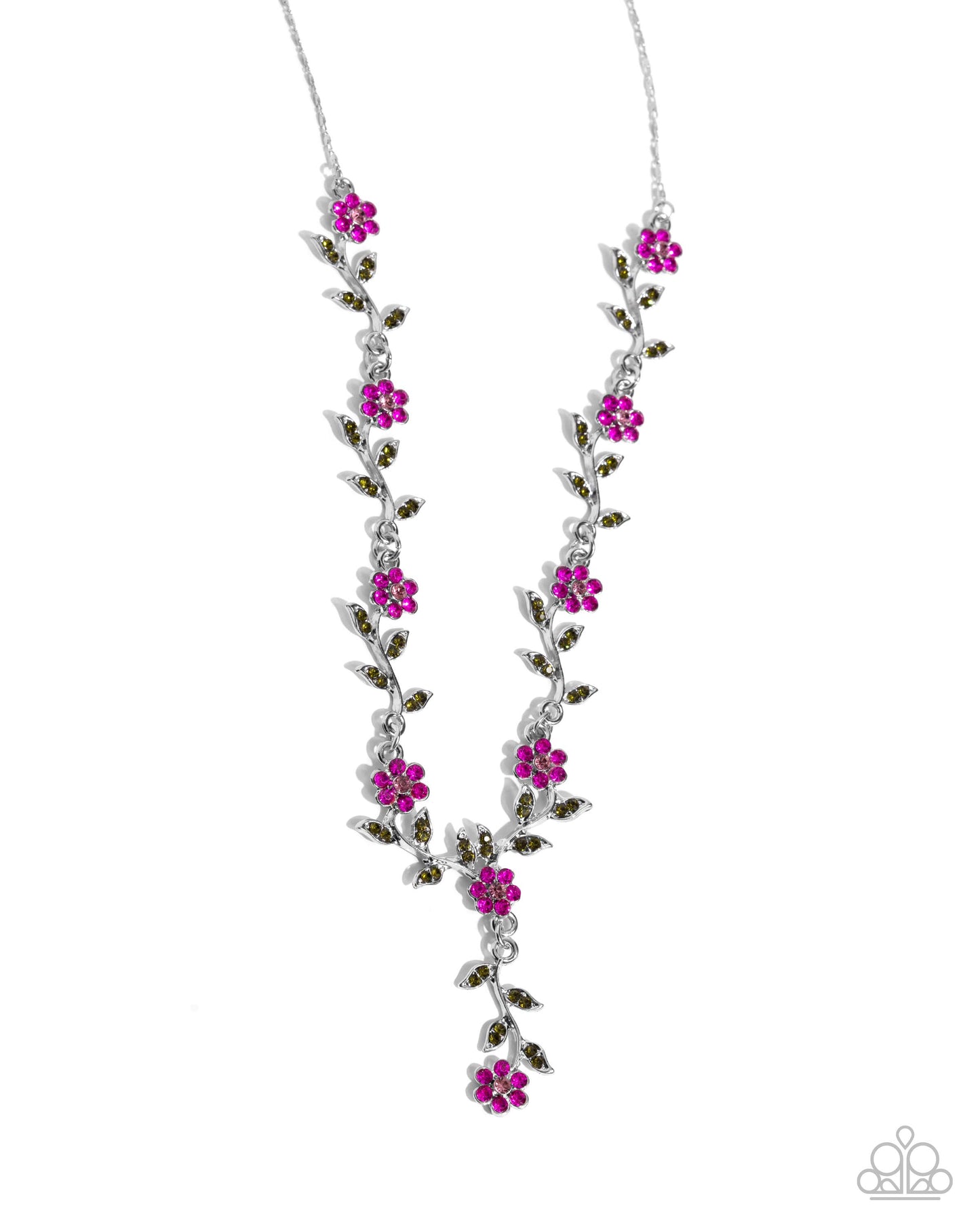 Complete Look - "Estate Grounds - Pink" Necklace & "Personal Estate - Pink" Bracelet - Paparazzi Accessories