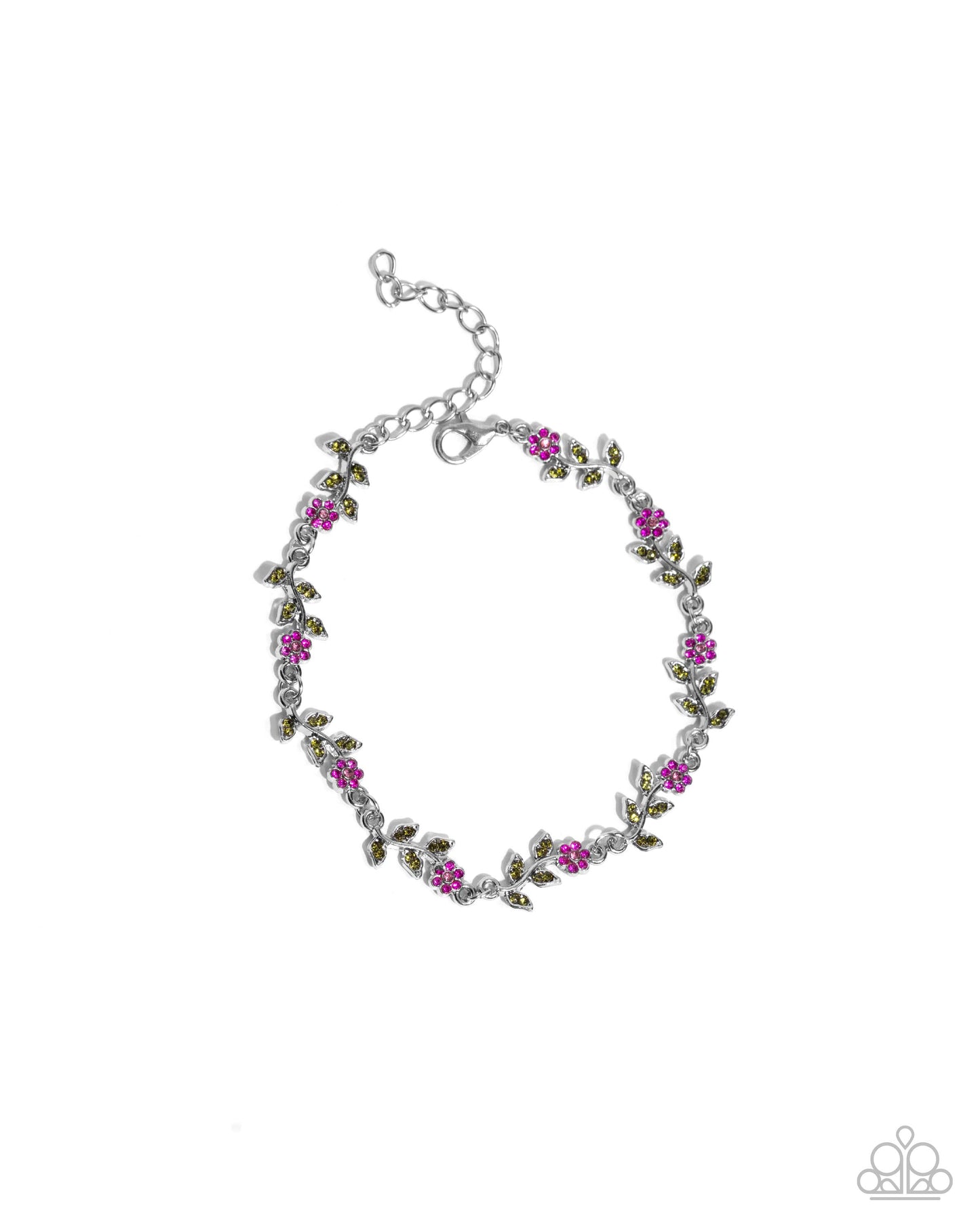 Complete Look - "Estate Grounds - Pink" Necklace & "Personal Estate - Pink" Bracelet - Paparazzi Accessories