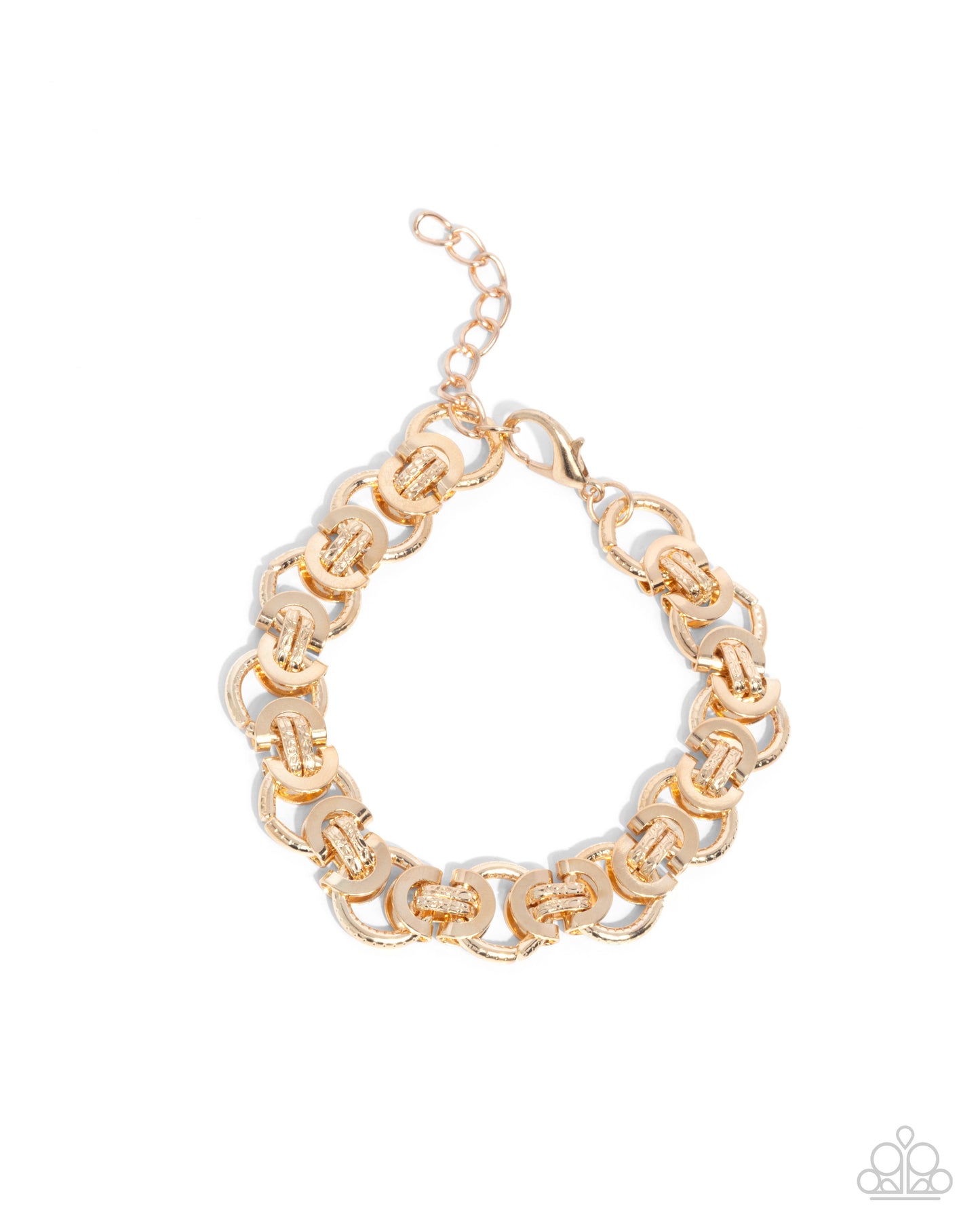 Complete Look - Gold Urban Chain Necklace & Bracelet - Paparazzi Accessories