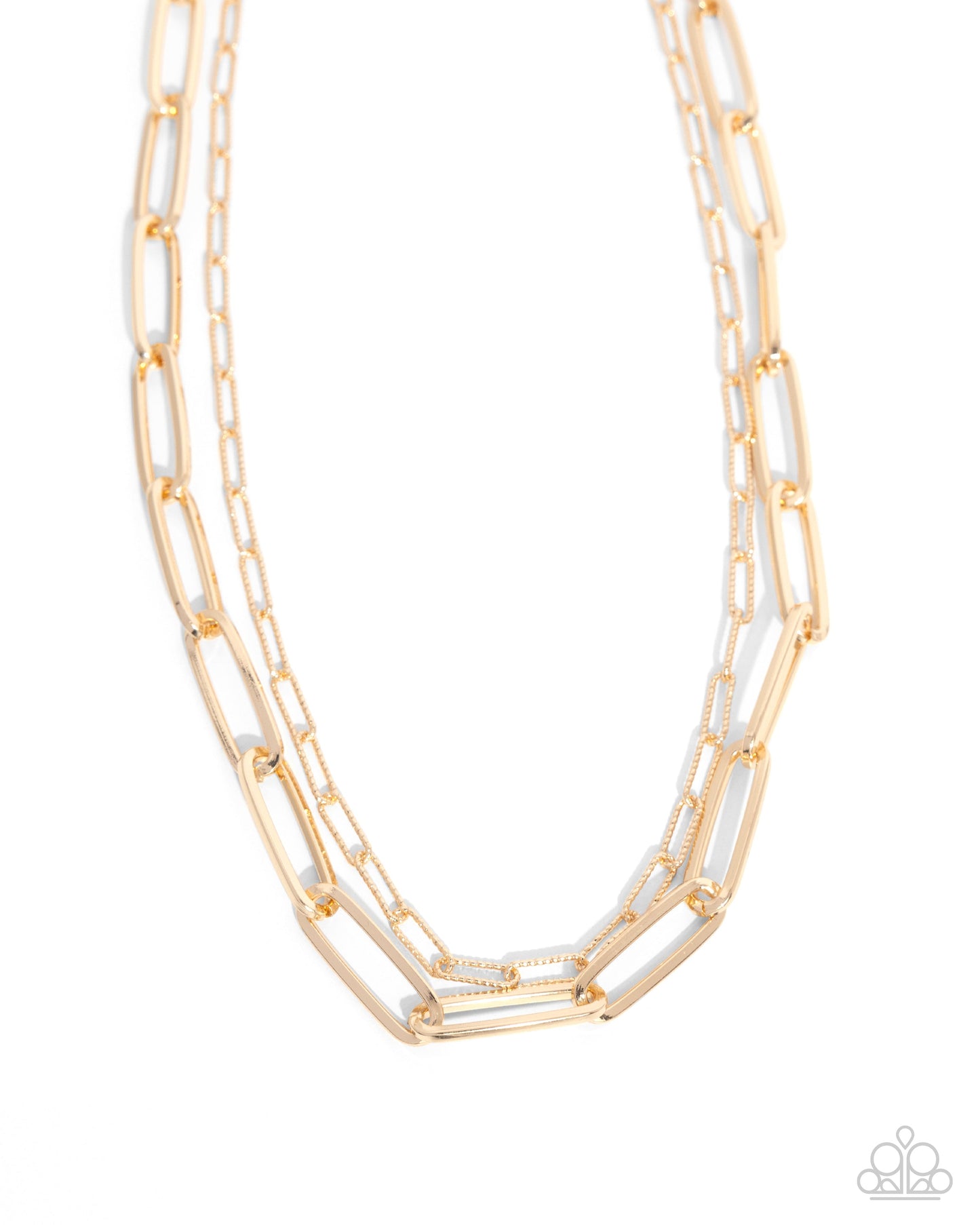 Complete Look - Gold Necklace & Clasp Bracelet - Paparazzi Accessories
