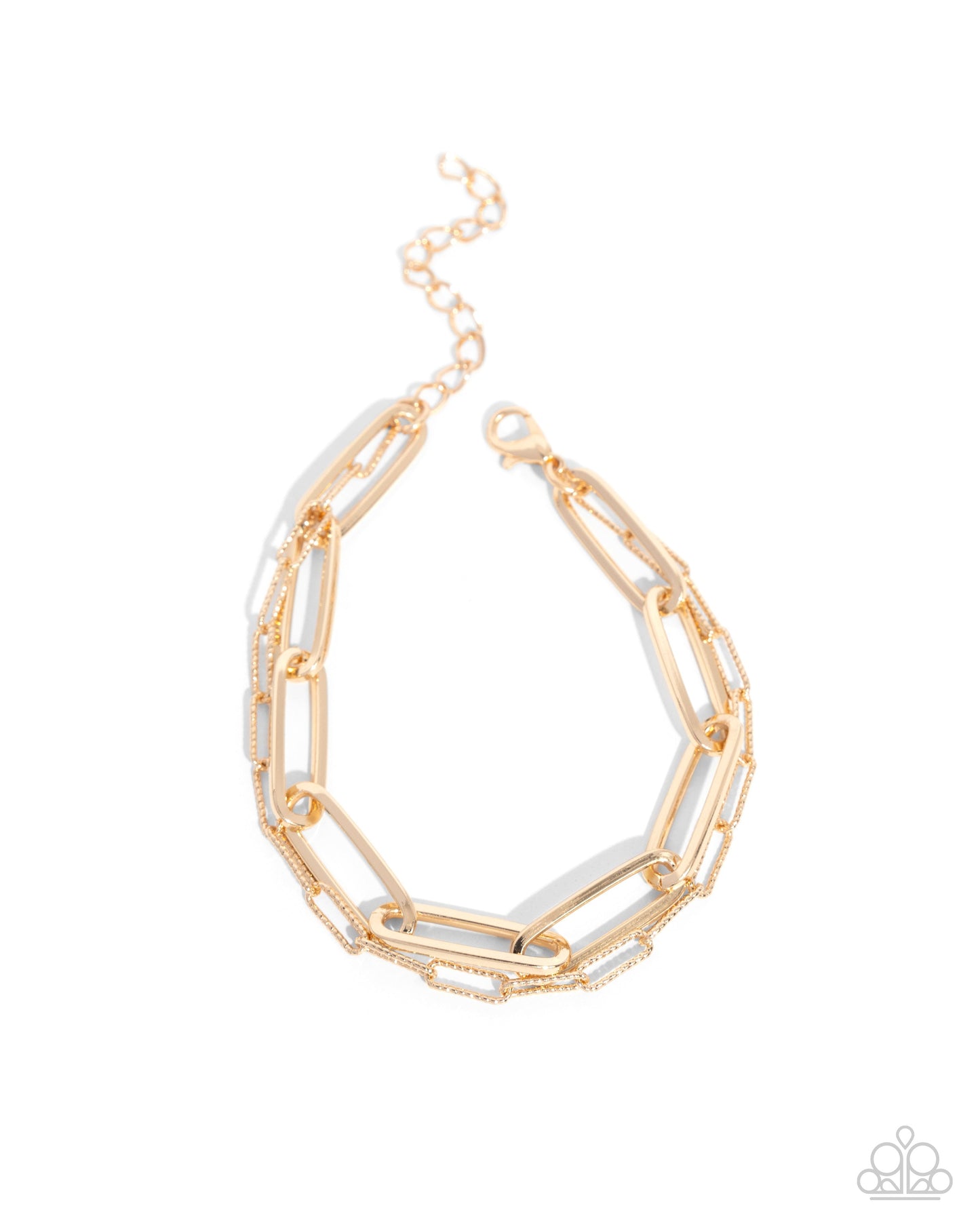 Complete Look - Gold Necklace & Clasp Bracelet - Paparazzi Accessories