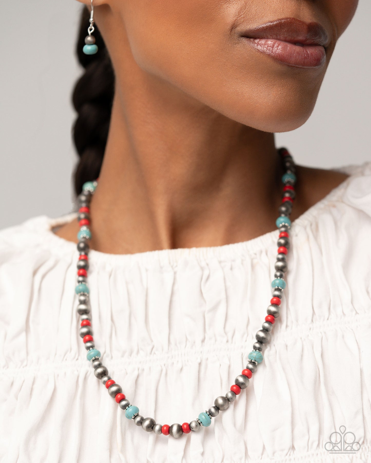 Complete Look - "Southwestern Story" Multi Necklace & "Southwestern Surprise" Multi Bracelet - Paparazzi Accessories