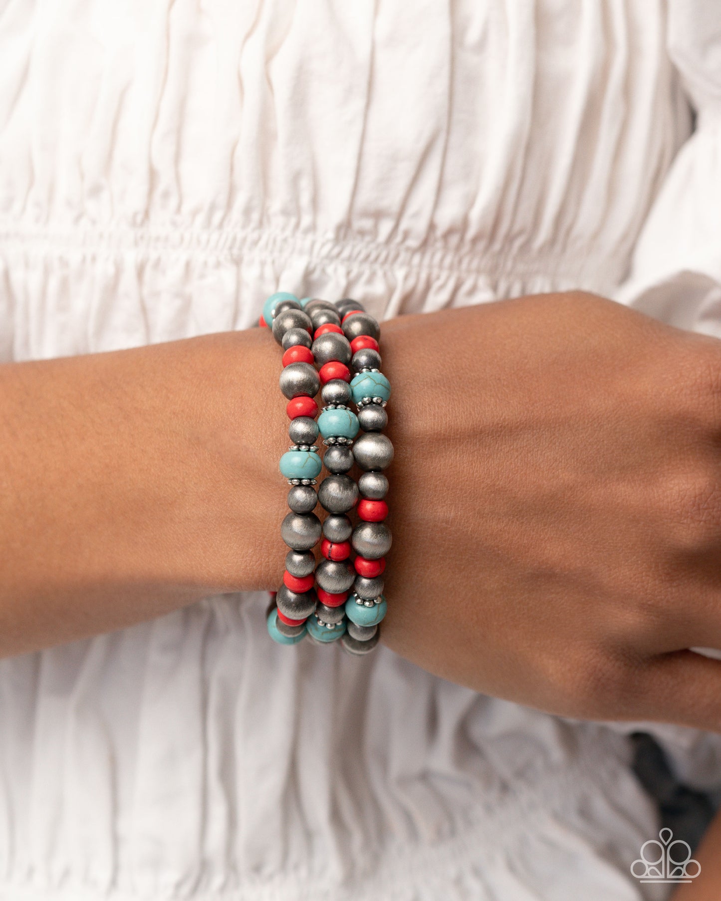 Complete Look - "Southwestern Story" Multi Necklace & "Southwestern Surprise" Multi Bracelet - Paparazzi Accessories