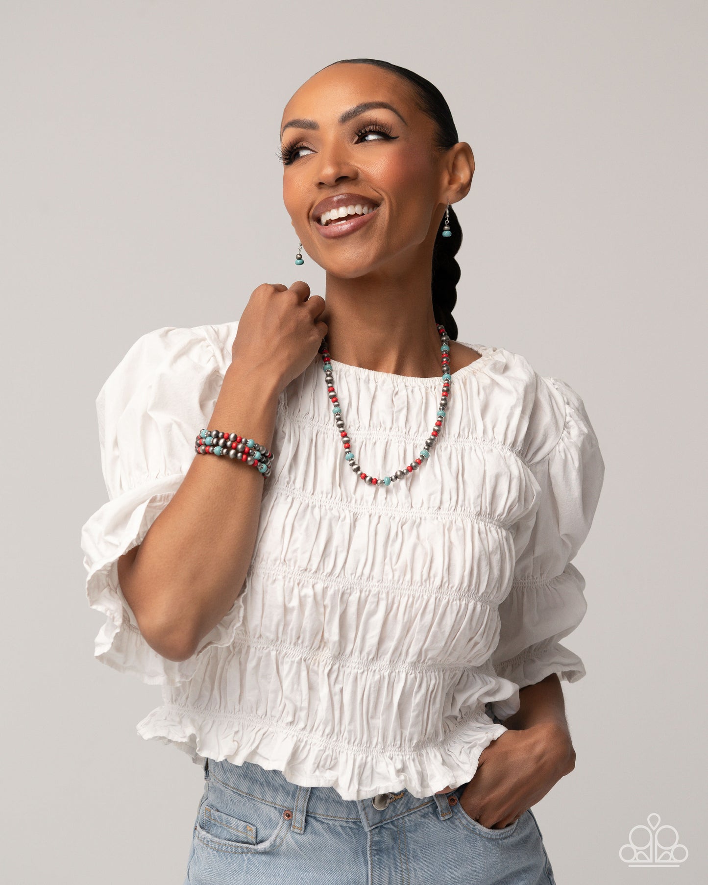 Complete Look - "Southwestern Story" Multi Necklace & "Southwestern Surprise" Multi Bracelet - Paparazzi Accessories