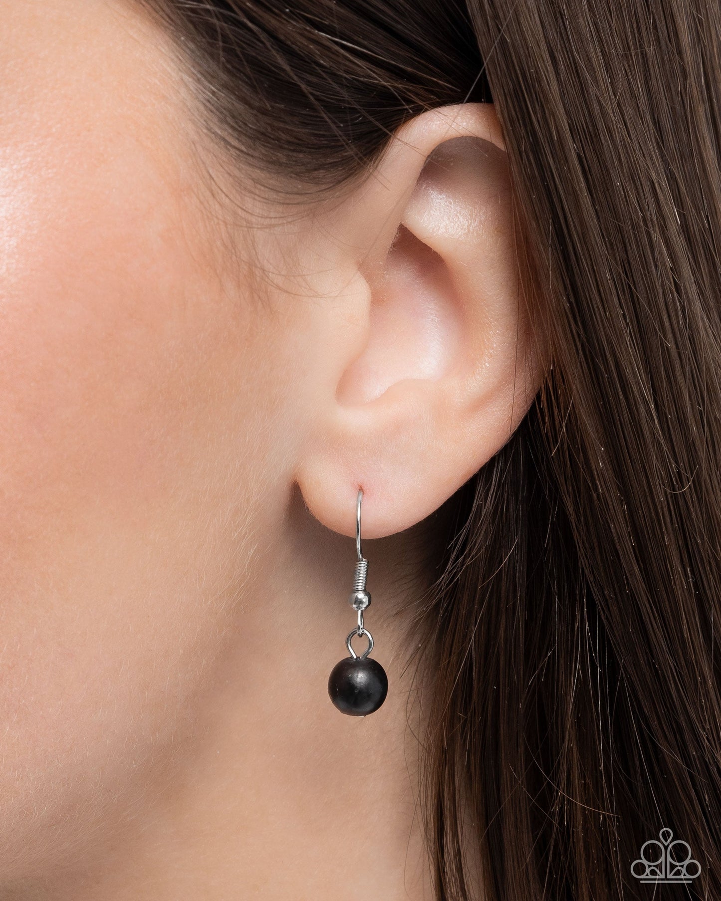 Stony Strength - Black & Turquoise Stones Silver Necklace - Paparazzi Accessories