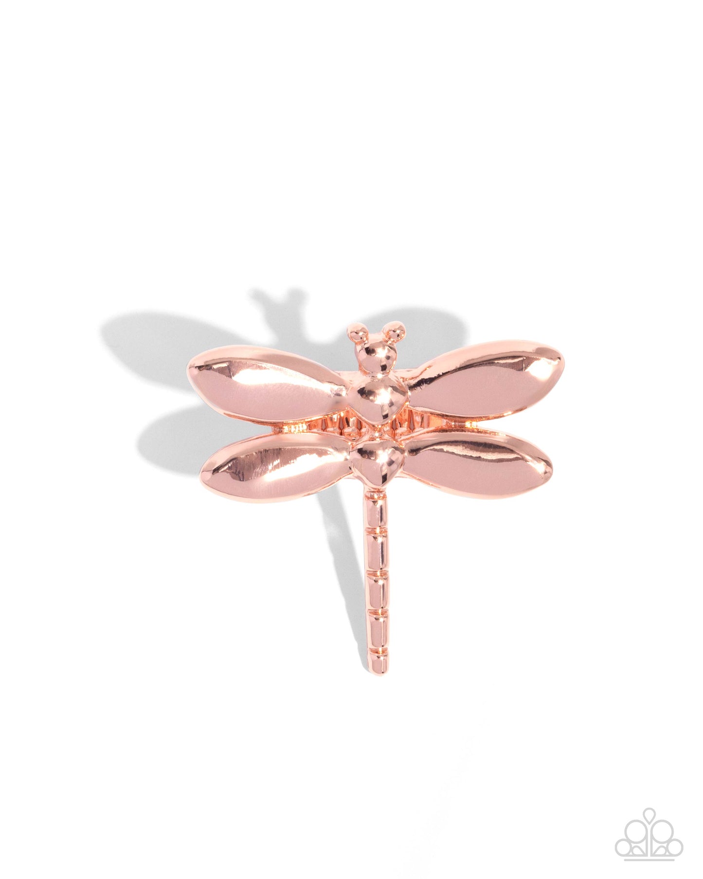 Durable Dragonfly - Copper Ring - Paparazzi Accessories