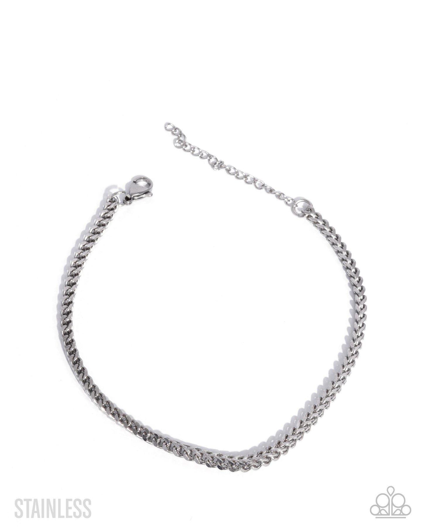 Macho Moment - Silver STAINLESS STEEL Urban Claw Clasp Bracelet - Paparazzi Accessories
