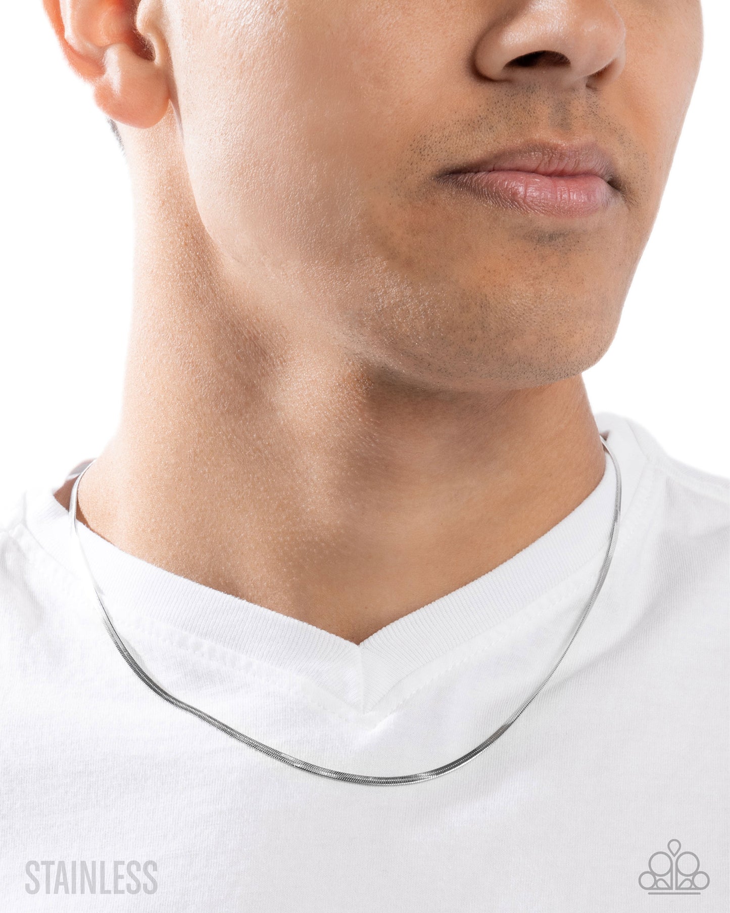 Reasonable Rope - Silver STAINLESS STEEL Urban Chain - Paparazzi Accessories