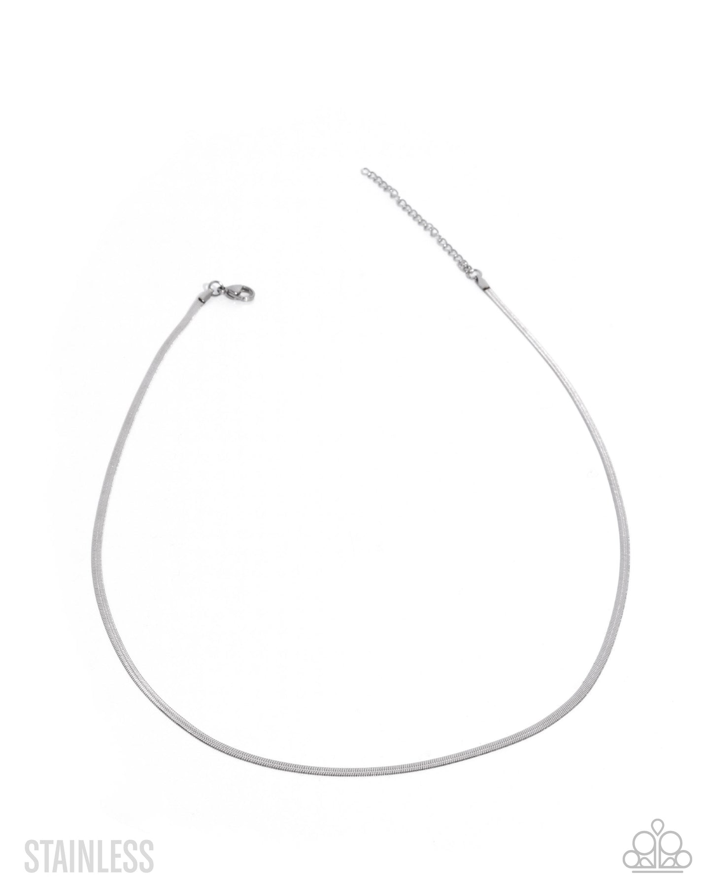 Reasonable Rope - Silver STAINLESS STEEL Urban Chain - Paparazzi Accessories