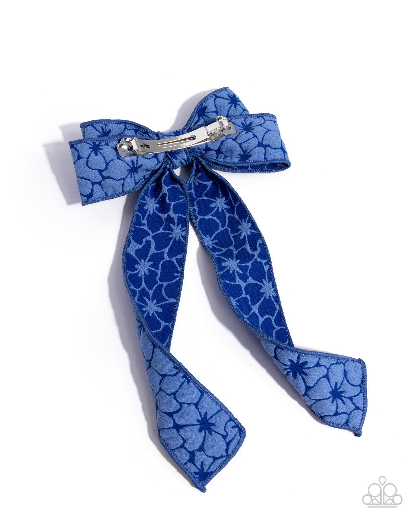 Good to BOW - Blue Hair Bow - Paparazzi Accessories