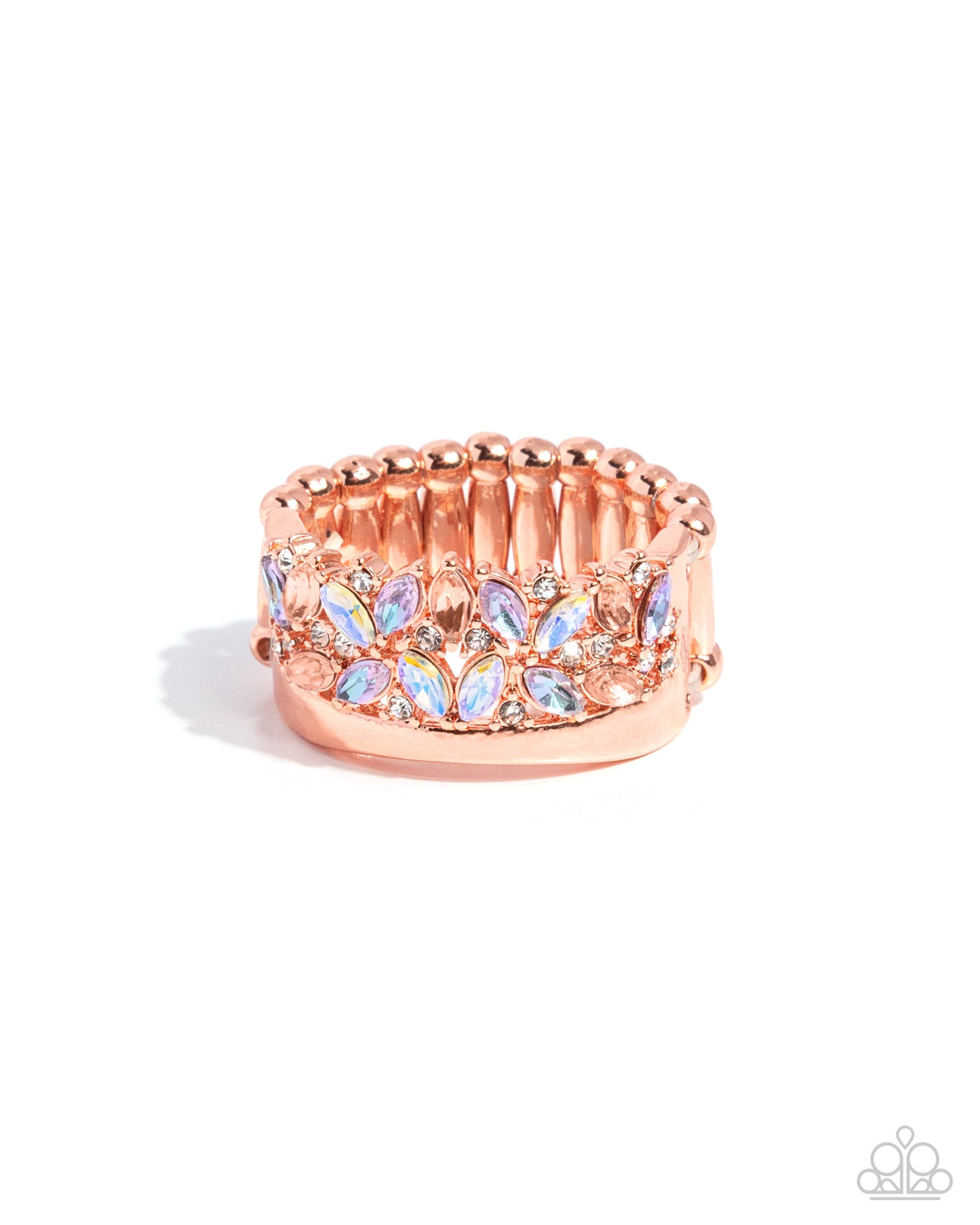Crowning Chic - Copper Ring - Paparazzi Accessories
