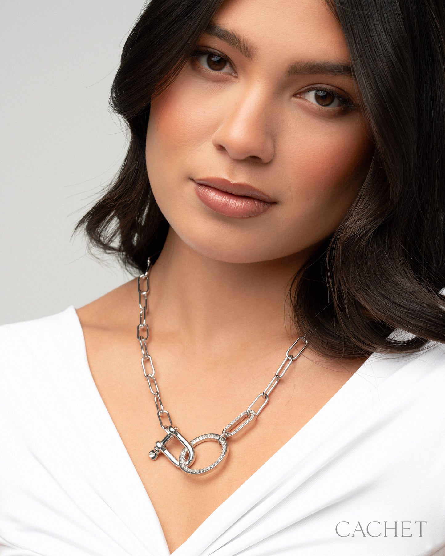 CACHET - Oath - Rhodium Plated Necklace