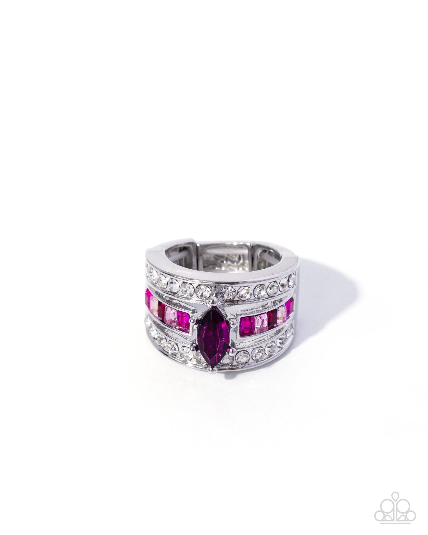 Stacked Spirit - Pink - NEW Ring Back