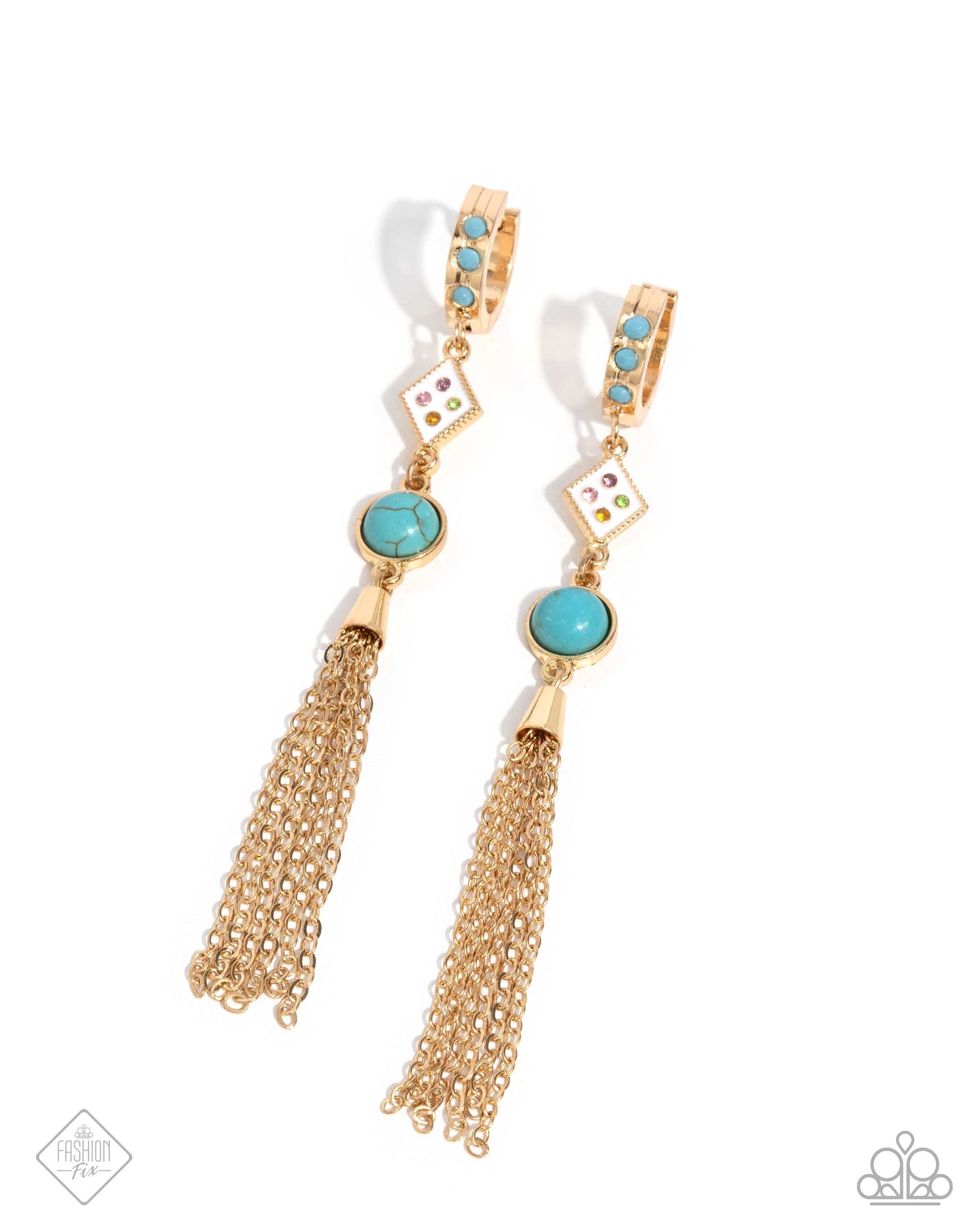 Constant Chic - Multi Hinge Hoop Earrings - November 2024 Sunset Sightings
