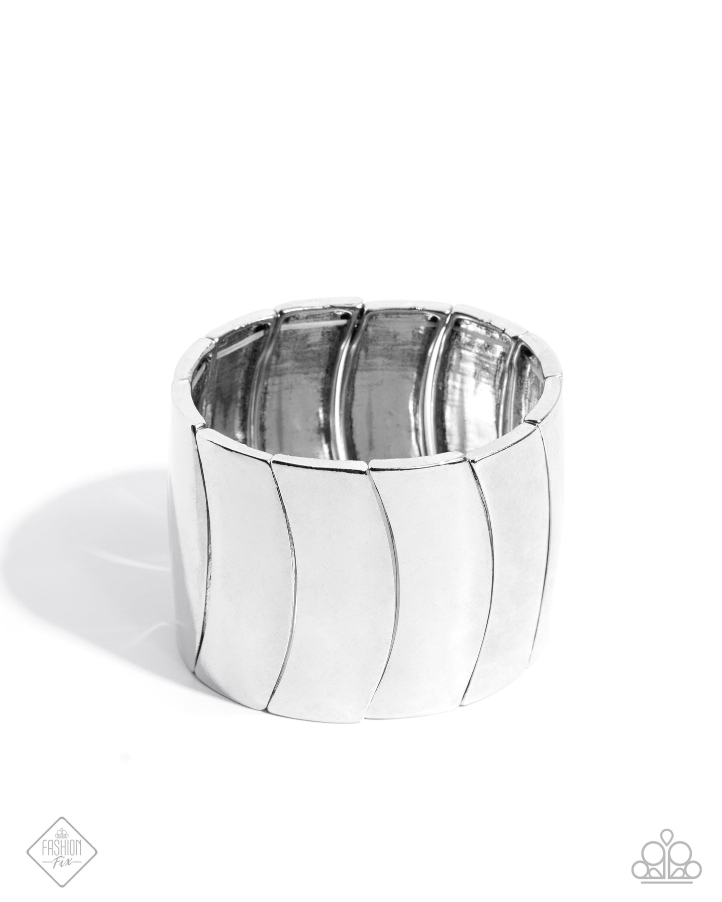 Crusading Celebrity - Silver Stretchy Bracelet - Sunset Sightings - February 2025