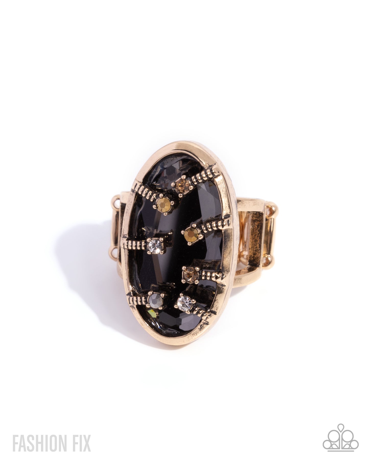 Encircled in Edge - Multi Ring - Magnificent Musings August 2025 - Paparazzi Accessories