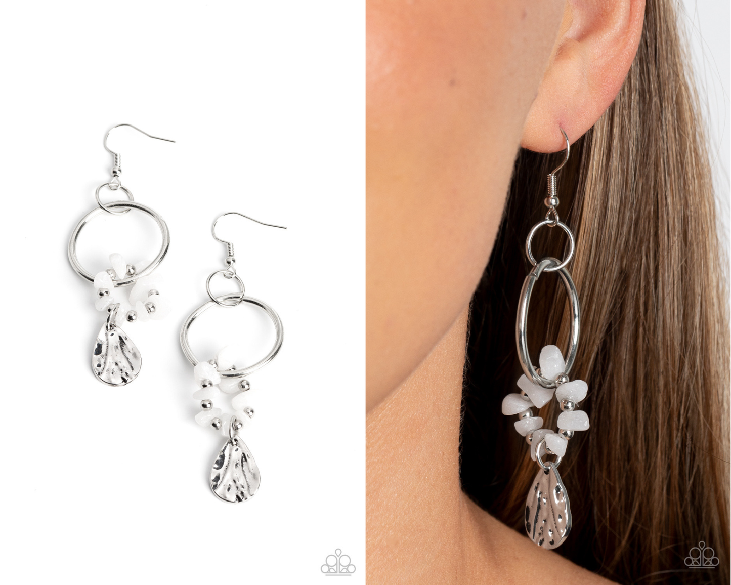 Fossil Flair - White