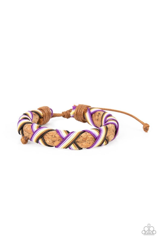 Desert Pirate - Multi - Cork Bracelet - Paparazzi Accessories